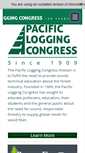 Mobile Screenshot of pacificloggingcongress.org
